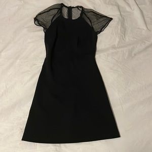 Zara Lace Back Little Black Dress